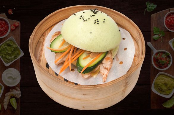 Banh bao burger